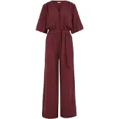 We fashion Tuta jumpsuit rosso ruggine