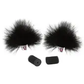 Rycote Coppia di Ristretto Lavalier Windjammer neri