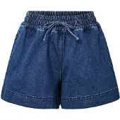Pieces Shorts In Denim | Blu | S