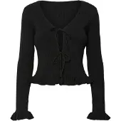Pieces Cardigan A Maglia | Nero | L