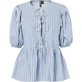 Pieces Pcjolly Camicetta | Blu | XL