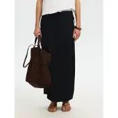 Selected Gonna Lunga Donne Nero 38