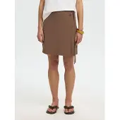 Selected Minigonna Donne Marrone 44