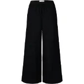 Selected Pantaloni Gamba Ampia Donne Nero 42