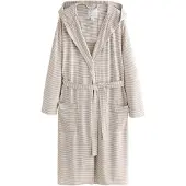 Next Accappatoio lungo beige scuro / offwhite