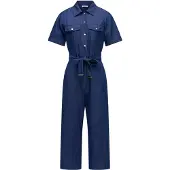 Salsa Jeans Tuta A Maniche Corte 21011488