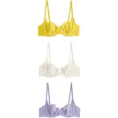 Next Reggiseno crema / kiwi / lavanda