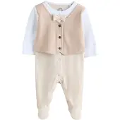 Next Set beige / beige scuro / bianco