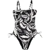 Next Costume intero modellante nero / bianco
