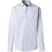 Hackett London Camicia blu chiaro / bianco