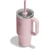 Hydroflask Travel Tumbler Clear Lid Bicchiere isolante (946 ml, fuchsia)