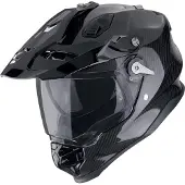 Scorpion ADF-9000 Carbonio Casco integrale e da cross unisex nero, taglia L