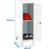 Simonlocker Montadas Armadietto Dism.mini+ban+pies 1015x400x500 Mm