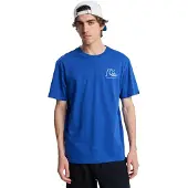 Quiksilver Evo Original BS S/S T-shirt Uomo (S, blu)