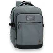 Pepe Jeans per uomo. PM1200015 Zaino blu Aiden (OSFA), Casual, Poliestere