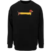 Merchcode Felpa 'Christmas Dog' colori misti / nero