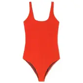 TWOTHIRDS Women's Brava Costume intero Donna (S, rosso)