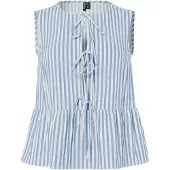 Pieces Top Senza Maniche | Blu | S