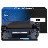 PrintAbout Toner compatibile HP 87A (CF287A) - Nero