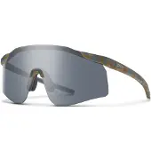 Smith - Occhiali da sole - Defy Matte Flint / Tarmac Tortoise ChromaPop Slate - Marrone