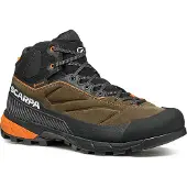 Scarpa - Scarpe da avvicinamento in GORE-TEX - Rapid XT Mid GTX M Caribou Rust Orange per Uomo - Taglia 45.5 - Marrone