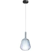 FANEUROPE Sospensione PIREX in vetro Acquamare 1XE27 18 cm