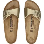 Birkenstock Women's Madrid BF 9 Sandali Donna (38 - Narrow, marrone/beige)