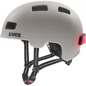 Uvex City 4 Casco per bici (51-55 cm, grigio)