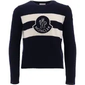 Moncler Maglia a girocollo con logo