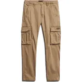 Superdry per uomo. M7011132A Pantaloni cargo marroni (33/32), Marrone, Casual, Cotone