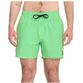 Volcom Lido Solid Trunk 16'' Pantaloncini Uomo (L, verde)