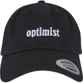 Days Beyond Cappello da baseball 'Optimist' nero / bianco