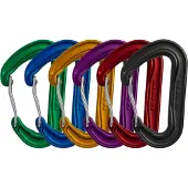 Dmm Wisp Colour 6 Pack Moschettoni a leva variopinto