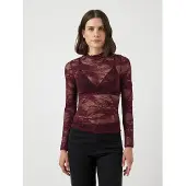 Y.A.S Yaslacey Pizzo Top A Maniche Lunghe