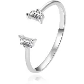 Agato Anello Argento Aperto AGT-R56W Circuito 57 mm — Anello