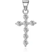 Agato Ciondolo croce argento AGH762 — Ciondolo