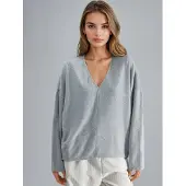 Busem Camicia da donna grigio chiaro