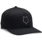 FOX Head Flexfit Hat Cappellino Uomo (S/M, nero)