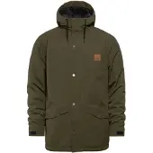 Horsefeathers Picker Jacket Parka Uomo (M, marrone/olivia)