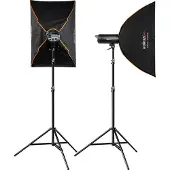 Walimex Flash Da Studio Campaigner 400 Hs Set Double