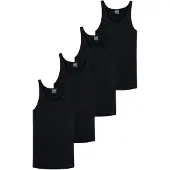 Schiesser Maglietta intima nero