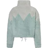 Rehall Women's Lauren Pullover in pile Donna (XL, grigio/turchese)