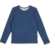 Finkid Kid's Taamo Soft Intimo lana merinos Bambini (110/120, blu)