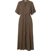 Selected Vestito Lungo Donne Marrone 42