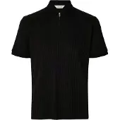 Selected Polo Uomini Nero XXL