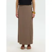 Selected Gonna Lunga Donne Marrone 36