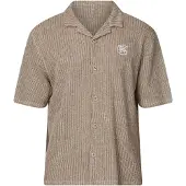 Good For Nothing Camicia marrone chiaro / bianco