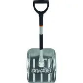 OEM Pala da neve 71 cm in alluminio nero/argento