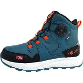 TROLLKIDS Kid's Bergen Winter Mid Cut Scarpe invernali Bambini (31, blu)