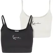 Karl kani Top 'Essential' nero / offwhite